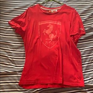 Ferrari puma tee red